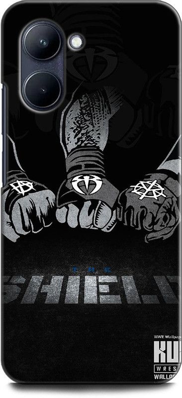 WallCraft Back Cover for Realme C33, RMX3624 ROMEN REIGNS, DEAN AMBROSE, SETH ROLLINS, SHIELD  (Multicolor, Dual Protection, Pack of: 1)