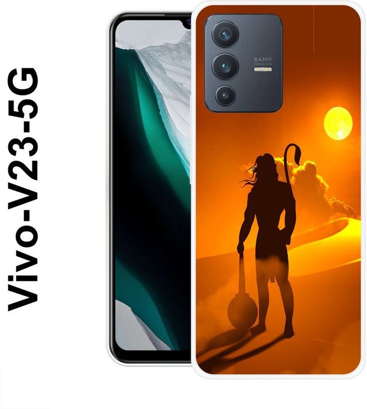 JATLAND Back Cover for Vivo V23 Pro 5G  (Orange, Grip Case, Silicon)