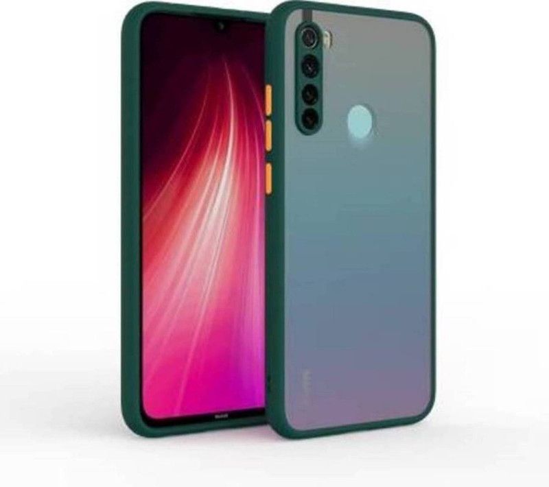 CHATURVEDH Back Cover for Redmi Note 8  (Green, Dual Protection, Pack of: 1)