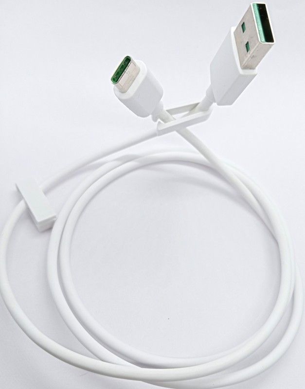 NUKAICHAU USB Type C Cable 6.5 A 1.11799999999999 m 65W DART Charge  (Compatible with Mobile, Tablet, Speaker, Power Bank, White, One Cable)