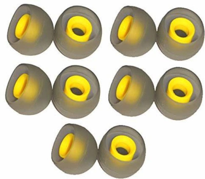 THE DARK NIGHT Somapa 10 Pcs Silicone Rubber Earbuds for Realme Buds |... In The Ear Headphone Cushion  (Pack of 1, Multicolor)