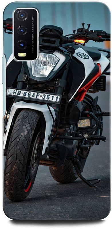 ORBIQE Back Cover for Vivo Y20i V2027 BIKE, DUKE, DUKE BIKE LOVER, SUPERBIKE, CLASSIC  (Multicolor, Shock Proof, Pack of: 1)