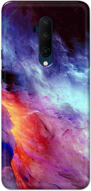 NDCOM Back Cover for OnePlus 7T Pro Color Explosion Printed  (Multicolor, Hard Case, Pack of: 1)