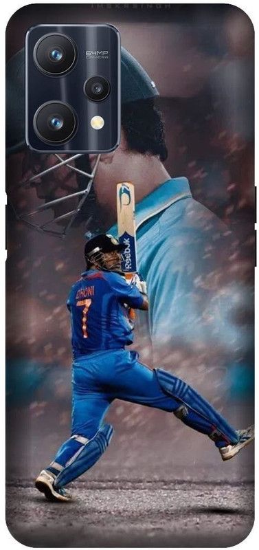 VS PRINT LINK Back Cover for Realme 9 Pro (5G) , RMX3471 ,Kohli,MS Dhoni,rohit sharma , Printed  (Purple, Hard Case, Pack of: 1)