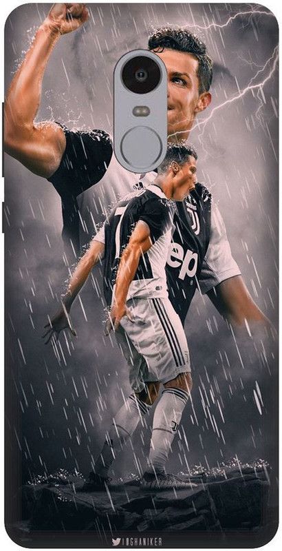 artocus Back Cover for Redmi Note 4, Redmi Note 4 Ronaldo Printed Back Cover  (Multicolor, Hard Case, Pack of: 1)