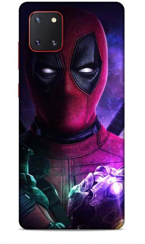 MAPPLE Back Cover for Samsung Galaxy Note 10 Lite (Printed / Deadpool / Marvel / Superhero)  (Multicolor, Hard Case, Pack of: 1)