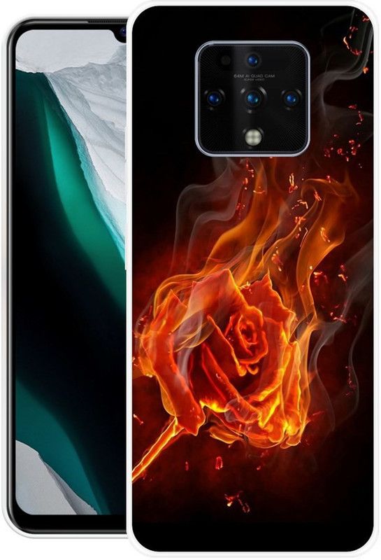 Vaultart Back Cover for Tecno Camon 16 Premier  (Multicolor, Dual Protection, Silicon)
