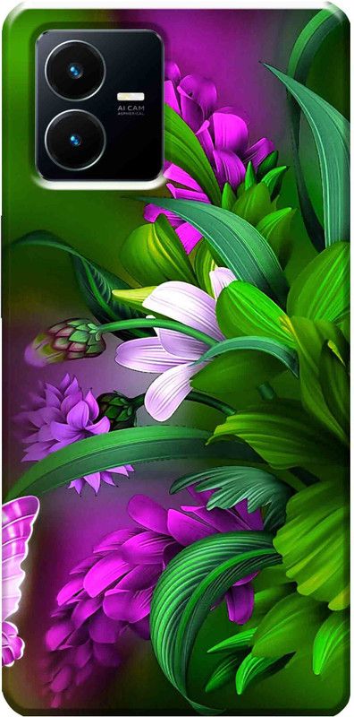 TrenoSio Back Cover for Vivo Y22/ Vivo Y22 4G 2596  (Multicolor, Shock Proof, Silicon, Pack of: 1)