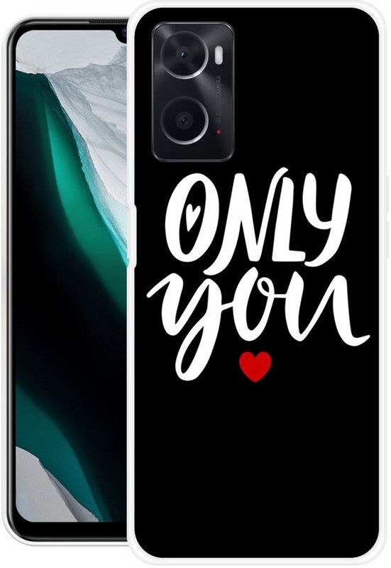 SIMAWAT Back Cover for Oppo A76, Oppo A96  (Multicolor, Grip Case, Silicon)