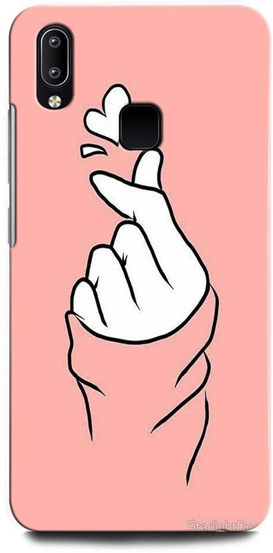 INTELLIZE Back Cover for Vivo V9  (Pink, Hard Case)