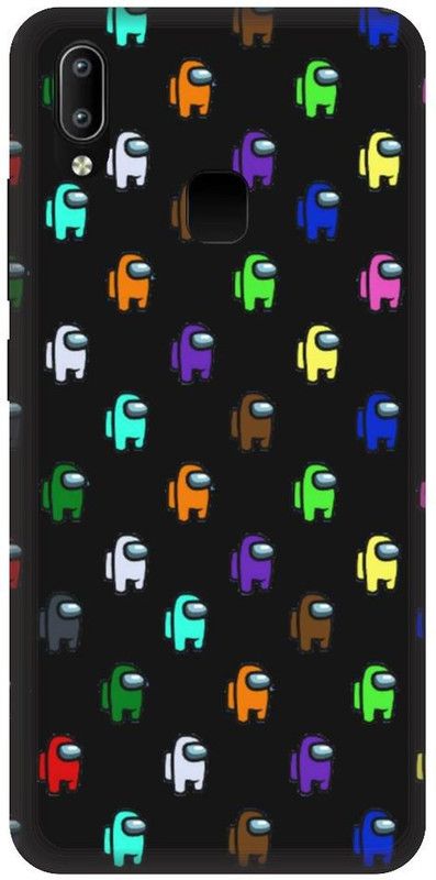 URCHIN Back Cover for Vivo Y91Among us, AmongUS, Among us game, Game  (Multicolor, Shock Proof, Pack of: 1)