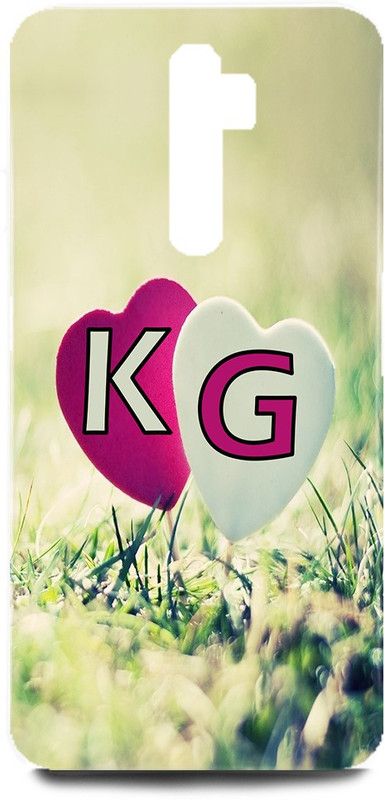 Dimora Back Cover for Redmi 9 Prime/M2004J191/,K Loves G Name,K Name, G Letter, Alphabet,K Love G NAME  (Multicolor, Hard Case, Pack of: 1)