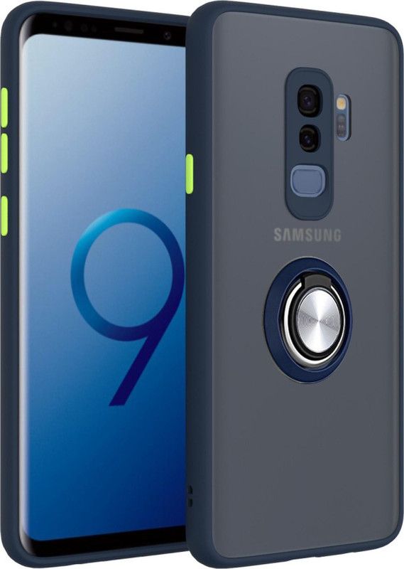 Lilliput Back Cover for Samsung Galaxy S9  (Blue, Camera Bump Protector, Pack of: 1)