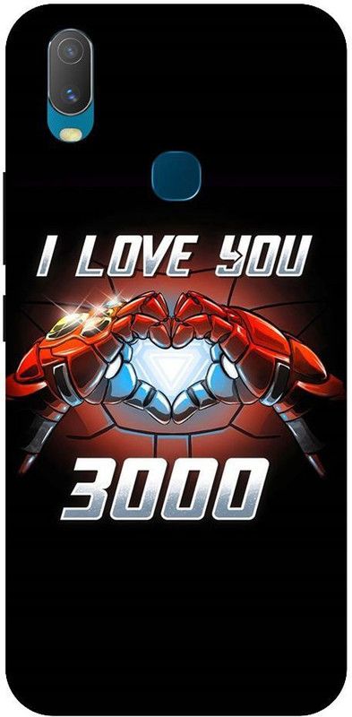 URCHIN Back Cover for Vivo Y17 Iron Man, Love You 3000, Superhero, Avengers,Tony Stark, comic  (Multicolor, Shock Proof, Pack of: 1)