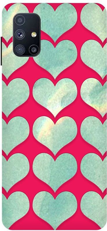 Vaultcase Back Cover for Samsung M51 Back Case  (Multicolor, Dual Protection, Silicon, Pack of: 1)