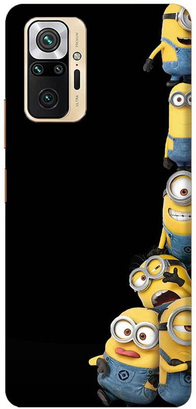 NDCOM Back Cover for Redmi Note 10 Pro Funny Cartoons Printed  (Multicolor, Hard Case, Pack of: 1)
