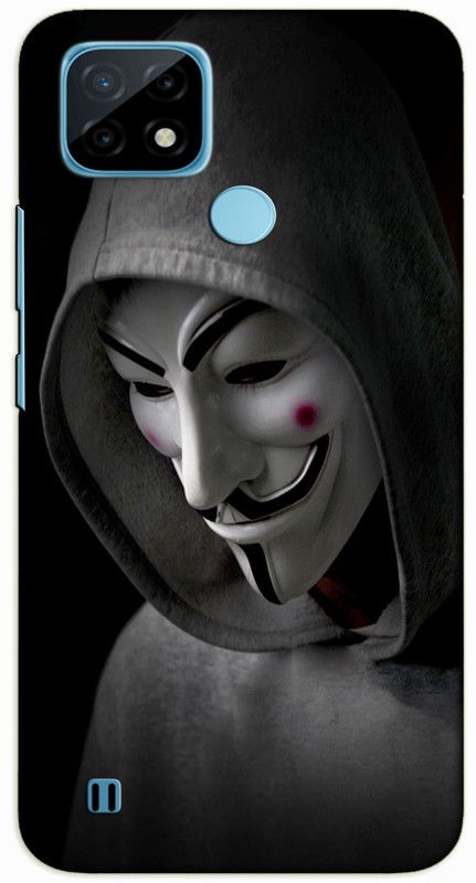 iprinto Back Cover for Realme C25Y Joker Back Cover  (Black, Hard Case)