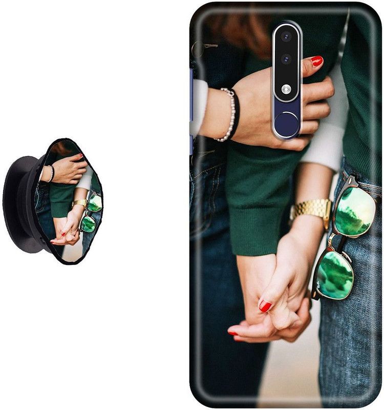 SPBR Back Cover for Nokia 3.1 Plus  (Multicolor, Cases with Holder, Pack of: 2)
