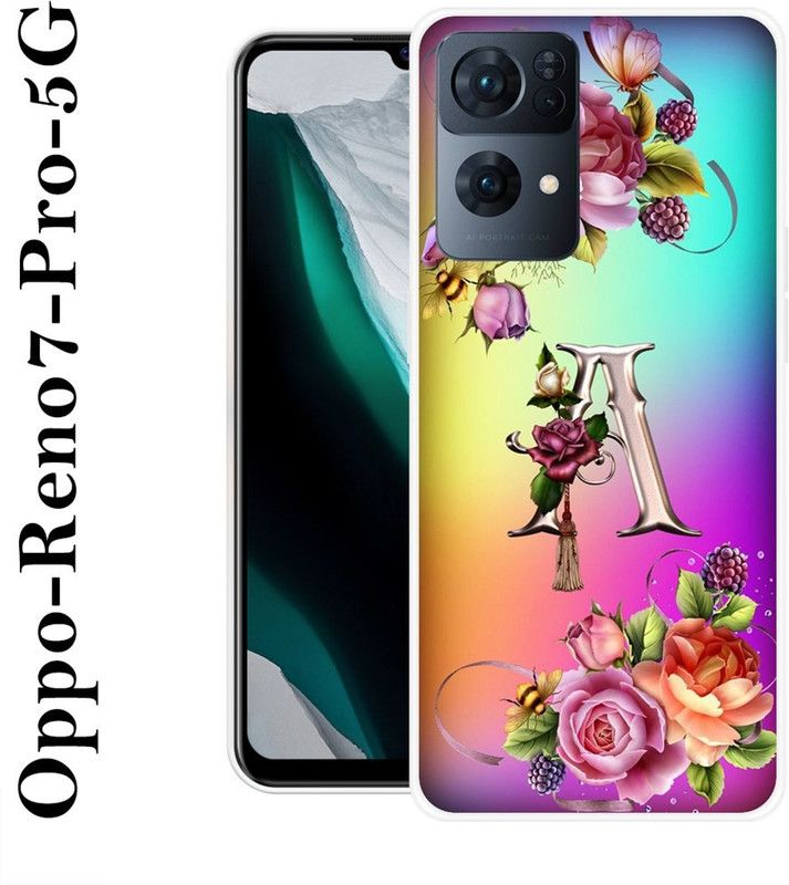 KUDI Back Cover for Oppo Reno7 Pro 5G  (Multicolor, Grip Case, Silicon)
