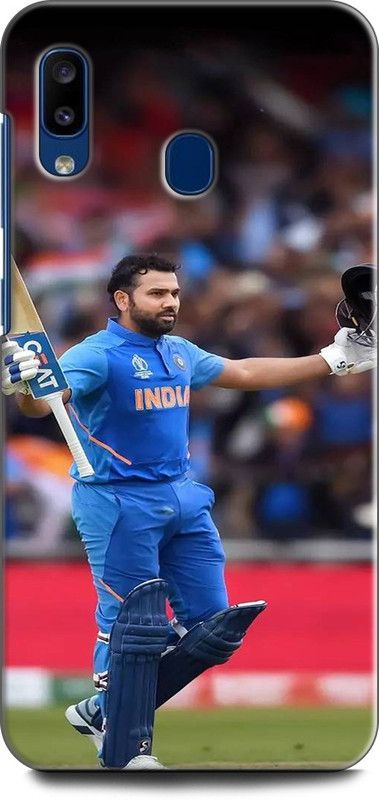 Afterglow Back Cover for SAMSUNG Galaxy A30 ROHIT SHARMA, BCCI,CRICKETER, INDIAN KHILADI, IPL, MI, T20  (Multicolor, Shock Proof, Pack of: 1)