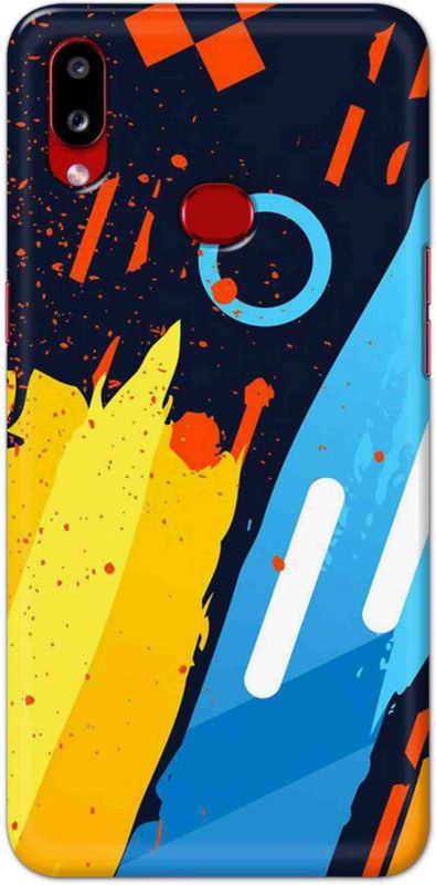 NDCOM Back Cover for Samsung Galaxy A10s Abstrac Pattern Printed  (Multicolor, Hard Case, Pack of: 1)