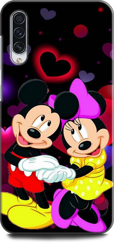 Afterglow Back Cover for SAMSUNG Galaxy A50s MICKEY MOUSE, MINNIE MOUSE, CARTOON, FUNNY, CUTE, LOVE, DISNEY  (Multicolor, Shock Proof, Pack of: 1)