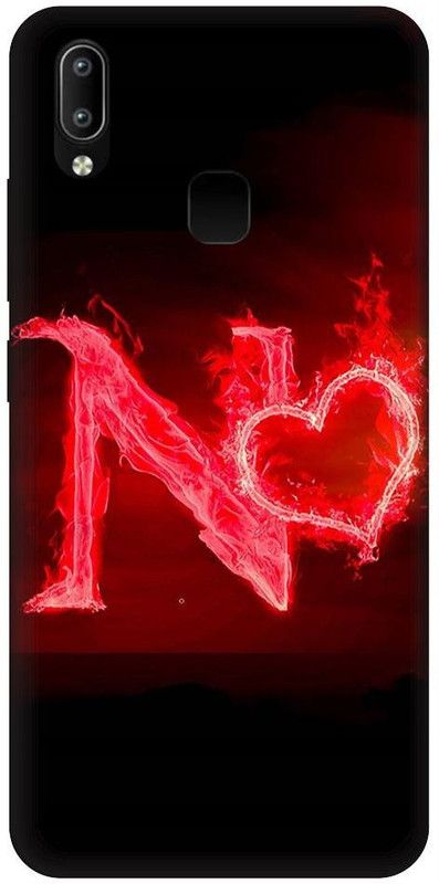 URCHIN Back Cover for Vivo Y91 N, N letter, Letter N, n love, N love  (Multicolor, Shock Proof, Pack of: 1)