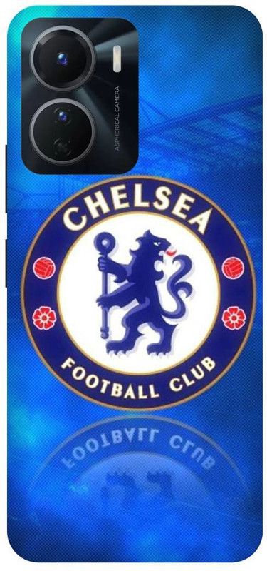 FRONK Back Cover for vivo Y16, V2204, CHELSEA, LOGO, SIGN, DESIGN  (Blue, Hard Case, Pack of: 1)