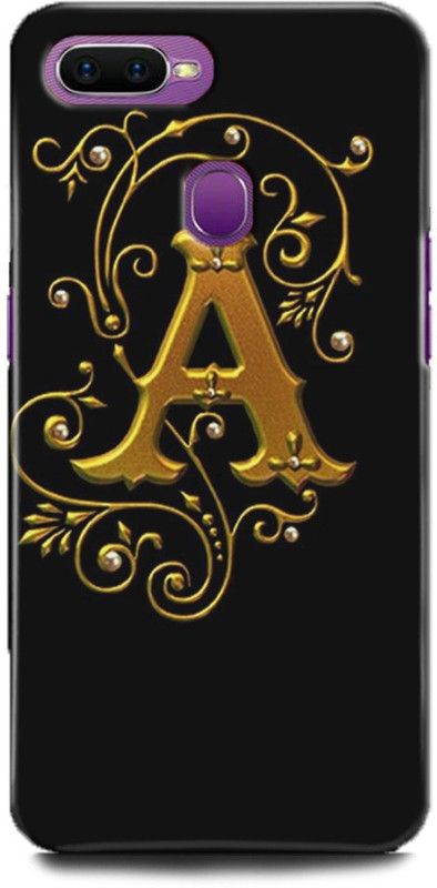 INTELLIZE Back Cover for Oppo A7/CPH1901 A letter,Printed  (Multicolor, Shock Proof)