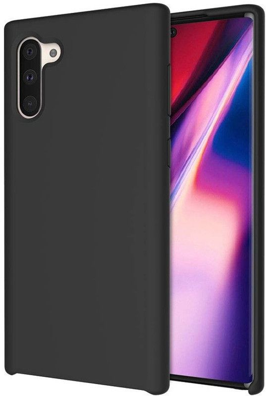 SmartPoint Back Cover for Samsung Galaxy Note 10  (Black, Silicon, Pack of: 1)