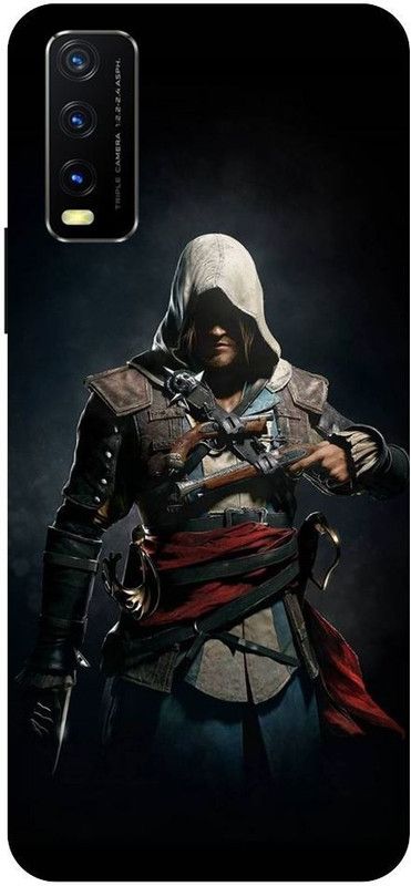 URCHIN Back Cover for Vivo Y20Assassins creed, Assassin creed game, warrior, Game  (Multicolor, Shock Proof, Pack of: 1)