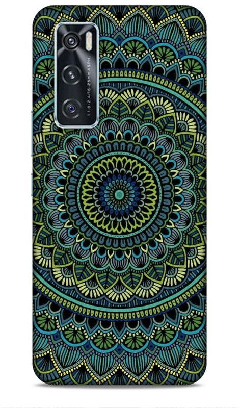 Printabulous Back Cover for Vivo V20 SE  (Blue, Waterproof)