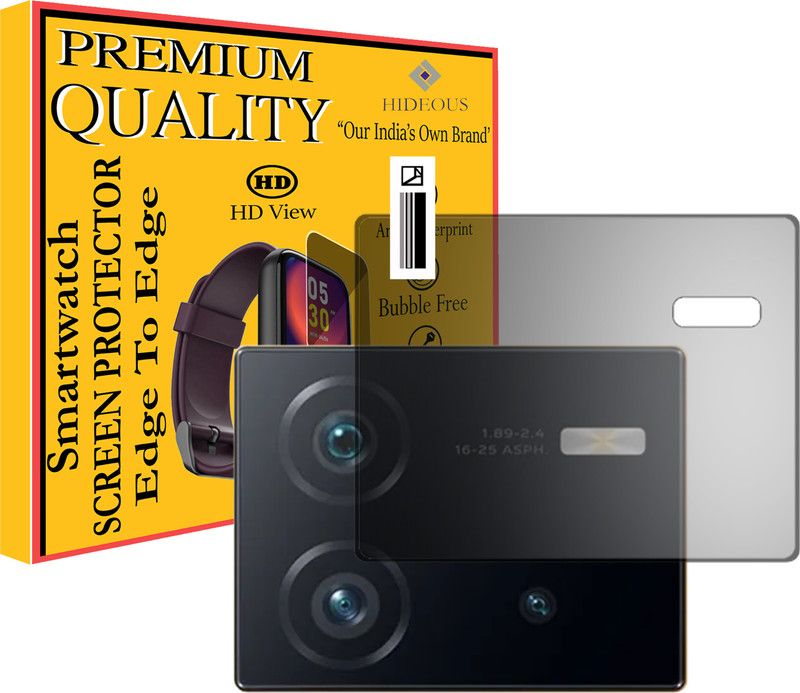 HIDEOUS Back Camera Lens Glass Protector for IQOO NEO 6 5g  (Pack of: 1)