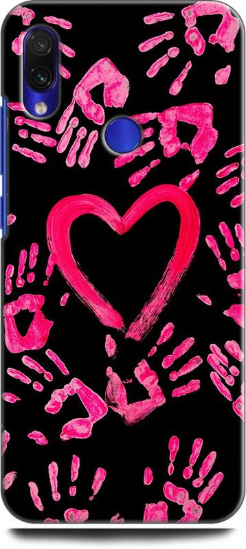 Wall Art Back Cover for Redmi Note 7S LOVE, HEART, FOREVER, TOGRTHER  (Multicolor, Dual Protection, Pack of: 1)