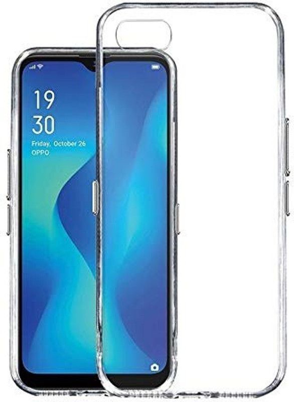Outlier Back Cover for Oppo A1k  (Transparent)