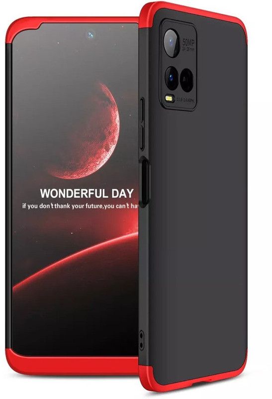 Instyle Back Cover for Vivo Y21 2021  (Red, Pack of: 1)