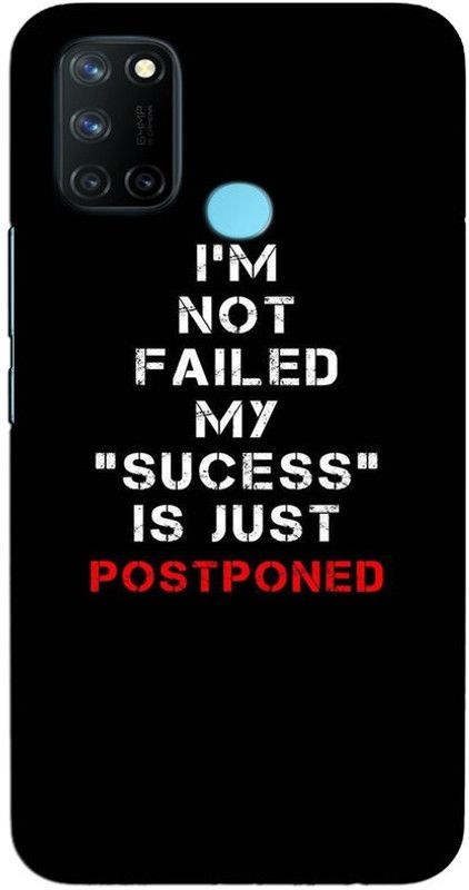 CROKIAN Back Cover for Realme 7i Motivation Back Cover  (Multicolor, Hard Case, Pack of: 1)