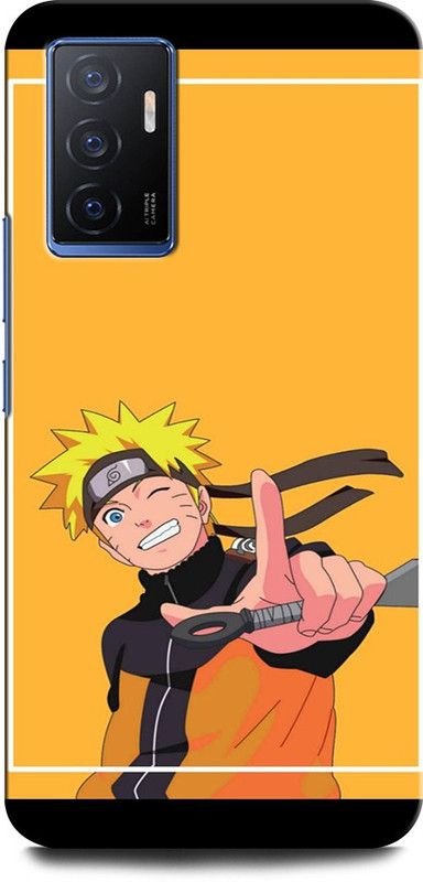 INTELLIZE Back Cover for VIVO V23e 5G NARUTO, ANIME, NEON, GOKU  (Multicolor, Hard Case, Pack of: 1)