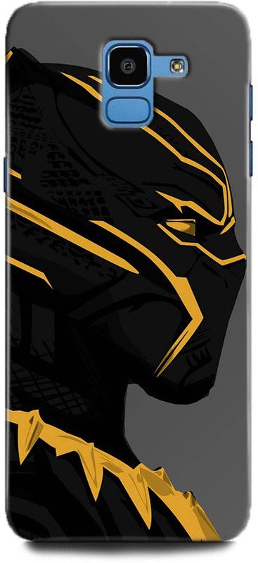 Afterglow Back Cover for SAMSUNG Galaxy J6 BLACK PANTHER, MOVIE, BLACK PANTHER COMICS, BLACK PANTHER, WAKANDA  (Multicolor, Shock Proof, Pack of: 1)
