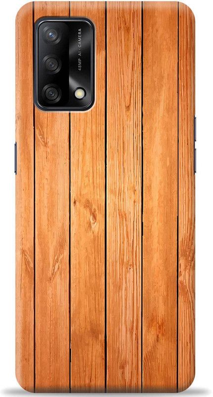 Crafter Back Cover for Oppo F19  (Brown, Shock Proof, Pack of: 1)