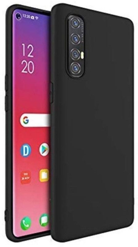 Chaturvedh Back Cover for Oppo Reno 3 Pro  (Black)