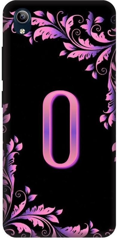 Yoprint Back Cover for Vivo Y91i  (Black, Pink, Hard Case, Pack of: 1)