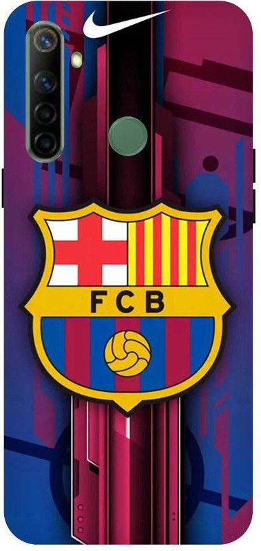 URCHIN Back Cover for Realme5s FCB, Barcelona, Football club, Messi, Sports, Football  (Multicolor, Shock Proof)