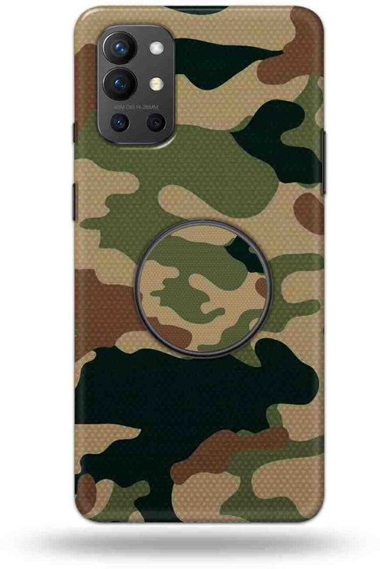 NDCOM Back Cover for OnePlus 9R  (Multicolor, Cases with Holder, Pack of: 2)
