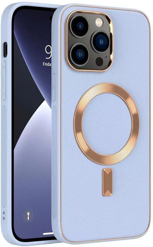 KARWAN Back Cover for APPLE iPhone-13PROMAX  (Blue, Shock Proof, Pack of: 1)