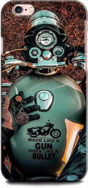 KEYCENT Back Cover for APPLE iPhone 6 Plus BIKE, BULLET, RIDE, RIDER, ROYAL ENFIELD  (Multicolor, Shock Proof, Pack of: 1)