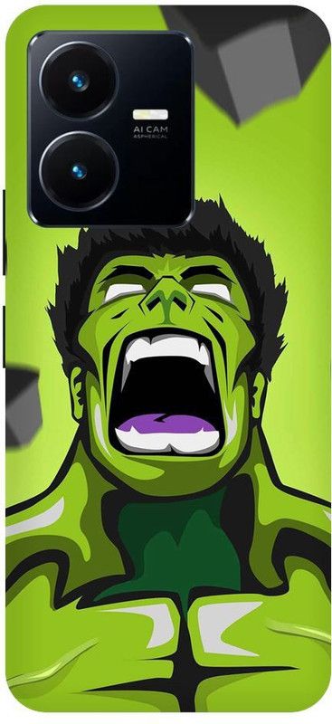 URCHIN Back Cover for Vivo Y22S Hulk-Avengers-Superhero-Comic-441342  (Multicolor, Shock Proof, Pack of: 1)