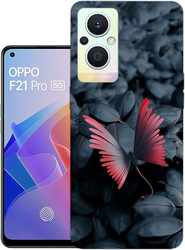 kridha Back Cover for Oppo F21 Pro 5G back cover | Oppo CPH2341 back cover | Oppo CPH2341 | Design_132  (Multicolor, Flexible, Silicon, Pack of: 1)