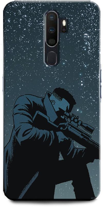 INDICRAFT Back Cover for Oppo A5 2020 / CPH1933 ARMY, MILITARY, SOLDIER, PUBG, GAME, IGI  (Multicolor, Hard Case, Pack of: 1)