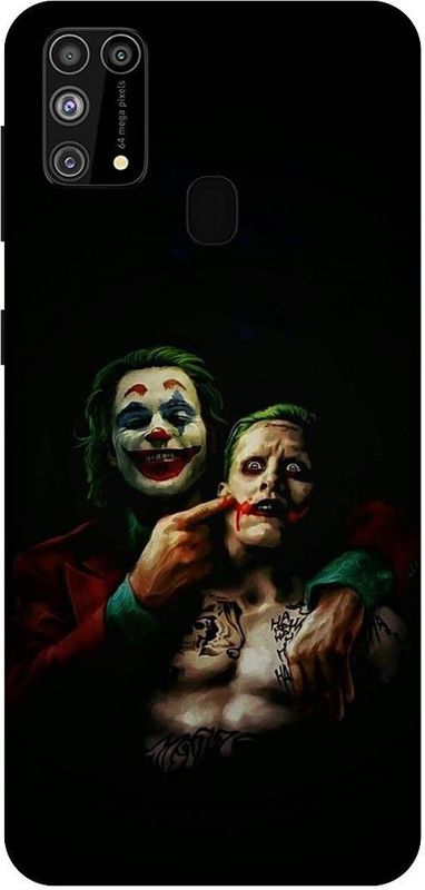 Yoprint Back Cover for Samsung Galaxy M31 Prime Joker back cover  (Multicolor, Hard Case, Pack of: 1)